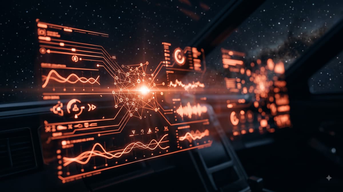 Agentic OS Holographic Dashboard